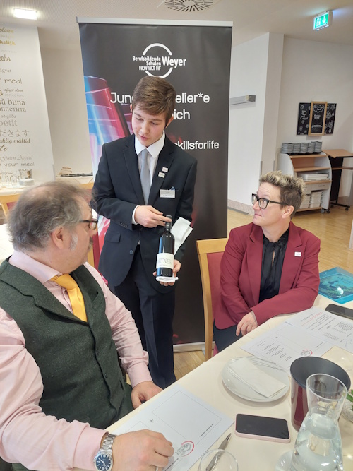 BBS Weyer Jungsommelier Pruefung Hoenickl